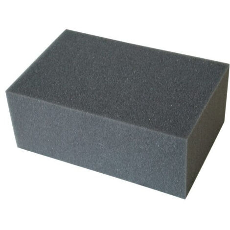 GHELFI 105 SPUGNA RETTANGOLARE NERA PER RIVESTIMENTI CERAMICI 17x11x7