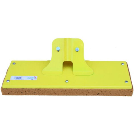 GHELFI 510 FRATTAZZO IN ACCIAIO DA PAVIMENTO SPUGNA INTERCAMBIABILE BEIGE 13x42x3