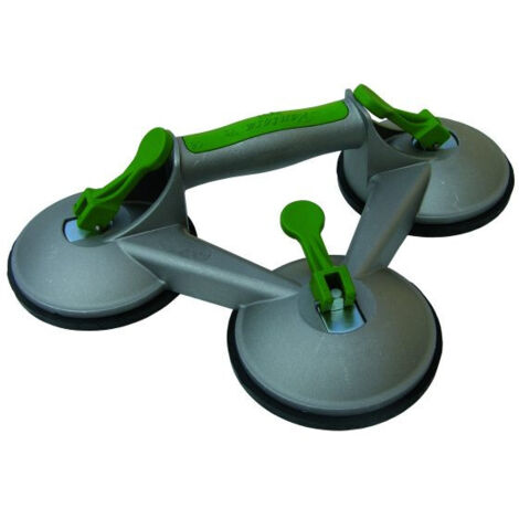 GHELFI 90/3 VENTOSA PROFESSIONALE IN ALLUMINIO 3 IMPRONTE 100 kg
