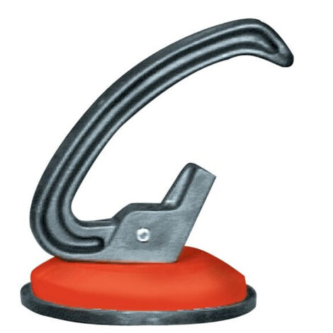 GHELFI 90/5 VENTOSA IN PLASTICA Singola impronta Ø 12 cm. Carico massimo 25 Kg.