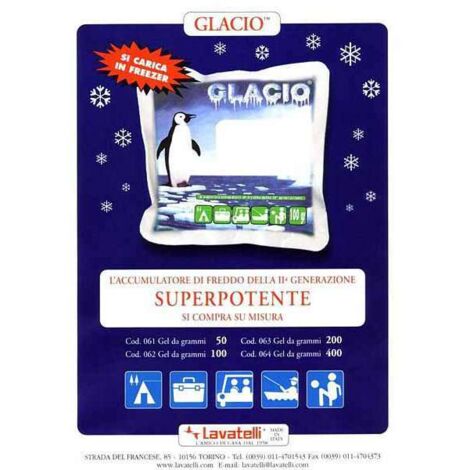 Ghiaccio Glacio 18° G 100 Lavatelli