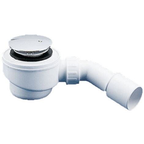 GHIDINI Golf piletta doccia sifone con coperchio abs con curva foro d.60 cro codice prod: 36980