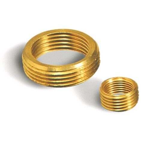 Ghiera in ottone lucido 1"1/2 x 1"1/4 639600OL11/4 - -  GIUSEPPE TIRINNANZI - -