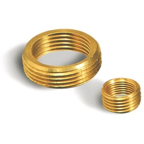 Ghiera in ottone lucido 1"1/4 x 1" 639600OL1X11/4 - -  GIUSEPPE TIRINNANZI - -