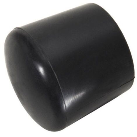 Ghiera in plastica rotonda esterna nera da 20 mm. Borsa 200 unità