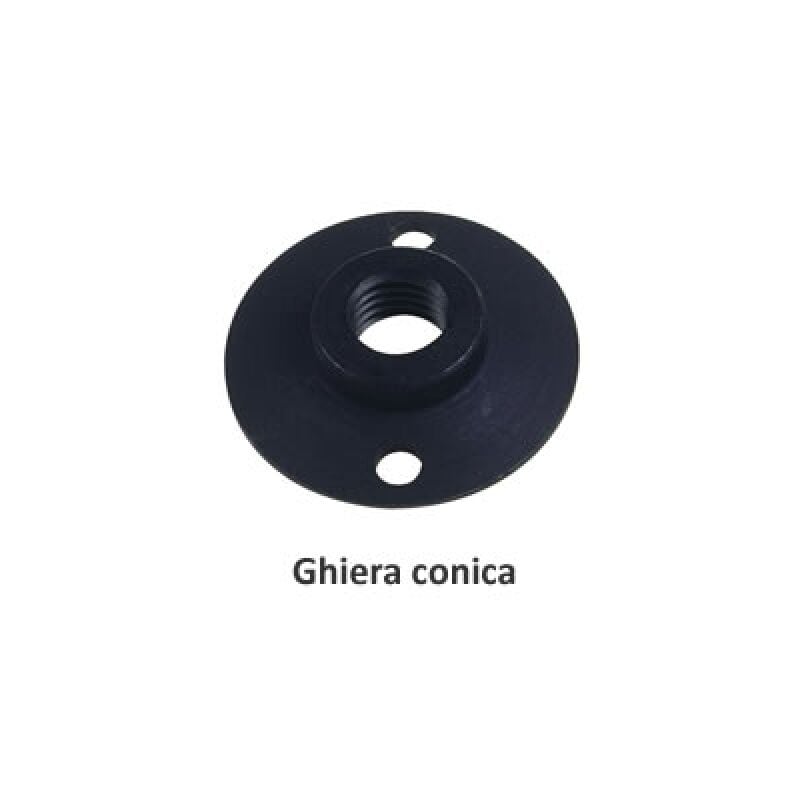 Image of P.g. - Ghiera per smerigliatrici con 2 fori - Conica