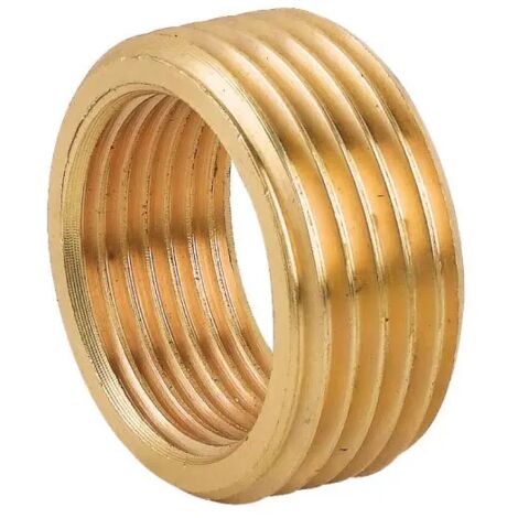 Ghiera ridotta in ottone giallo serie c033 1/2"x3/8" TIEMME