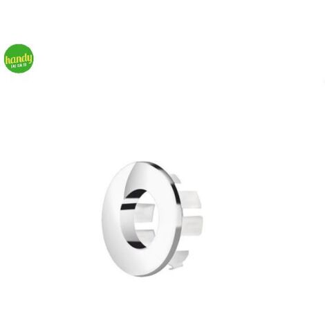 Ghiera Troppo Pieno Feridras 24/28mm con Foro Cromo