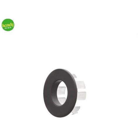 Ghiera Troppo Pieno Feridras 24/28mm con Foro Nero Opaco