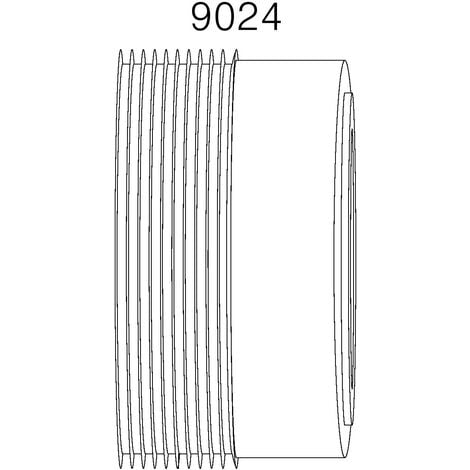 PUCCI PULSANTE BASSO E9034 X CASSETTA WC INCASSO