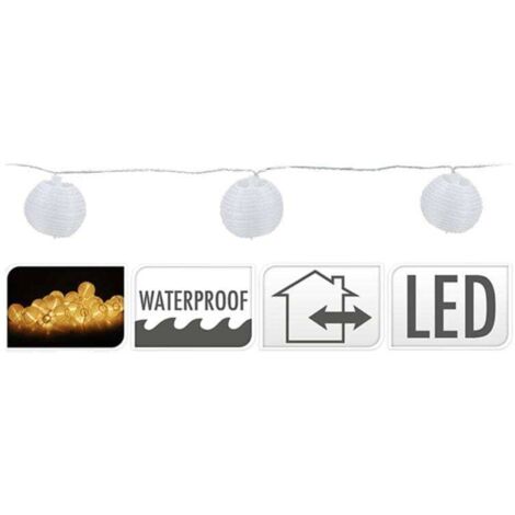 Ghirlanda con 20 Luci LED Waterproof