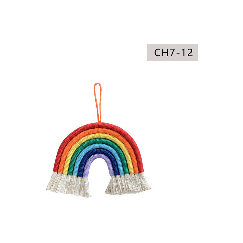 Ghirlanda decorativa appesa a parete arcobaleno a