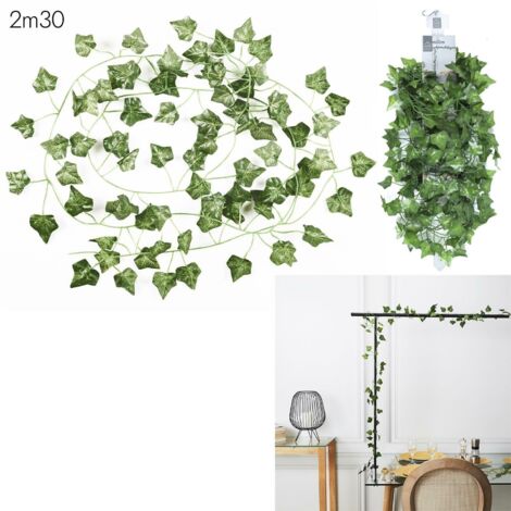 GHIRLANDA DECORATIVA DI EDERA ARTIFICIALE 230 CM