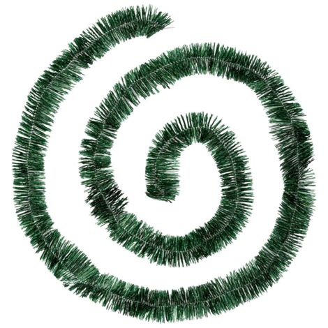 Ghirlanda di natale olografica bordo smerlato 50 x 4 x 2 m oliva - Feeric lights & christmas