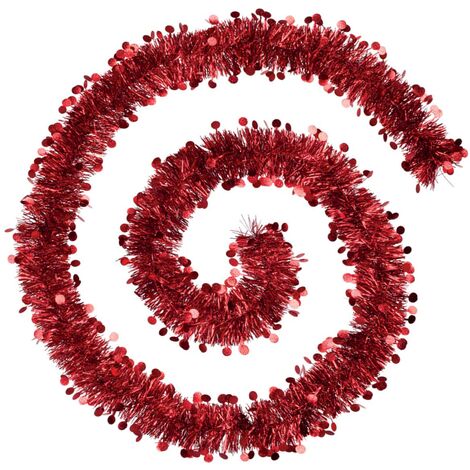 Ghirlanda di pastille in rilievo 10cmx2m 4 pieghe rosso - Atmosphera créateur d'intérieur