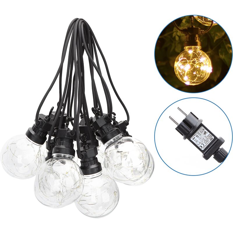 Catena Luminosa 10 Lampadine Led