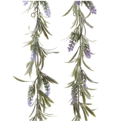 GHIRLANDA LAVANDA D.10XH180CM IN 2 COLORI