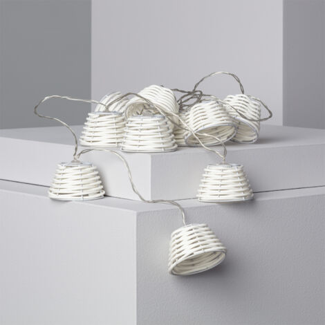 Ghirlanda LED Solare Digha 1.8m Bianco