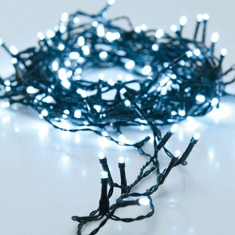 Ghirlanda multifunzionale "tipo biancospino" 400 led a luce fredda 11m (ip44 outdoor)
