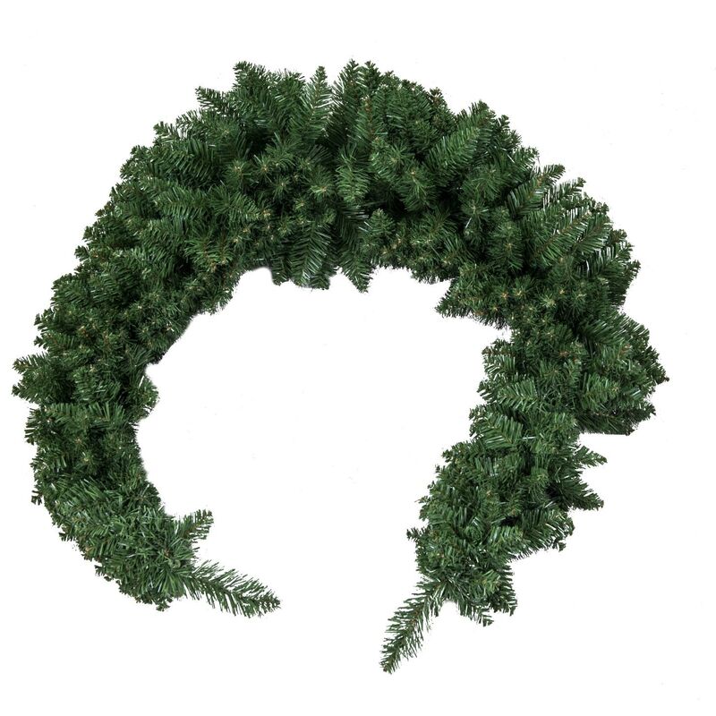 Vacchetti - Monte Speziale garland green cm ø18x180