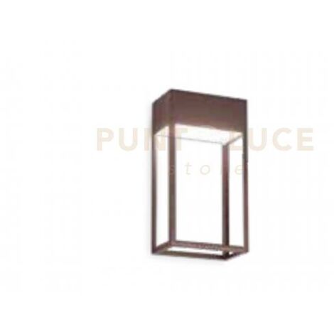 GHITA APPLIQUE 20W 1381LM 4000K CORTEN IP65 H.30CM L.16CM