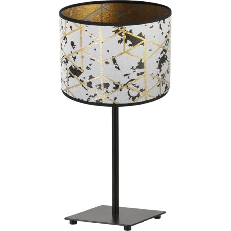 GIA TISCHLAMPE, GOLDMUSTER LAMPENSCHIRM