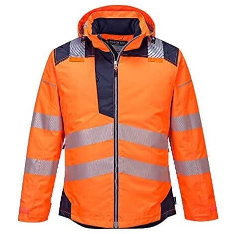 Giacca Ad Alta Visibilità Vision Arancione Arancio-Navy L
