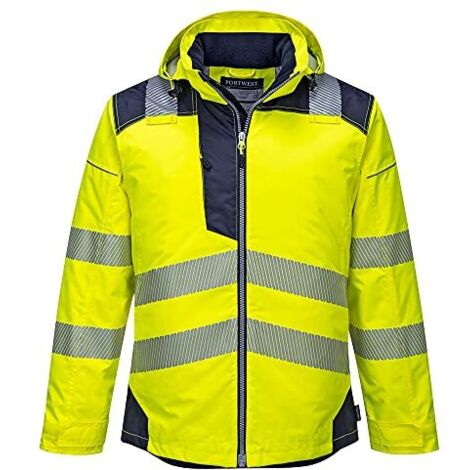 Giacca Ad Alta Visibilita Vision Gialla Taglia L Portwest