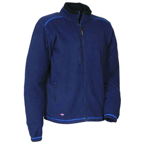 Giacca alborg in pile - Specifiche: tg.M - navy