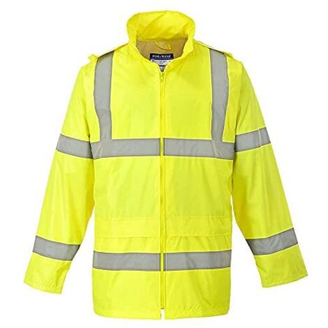 Giacca antipioggia Hi-vis Colore: Giallo Taglia 4xl - Portwest