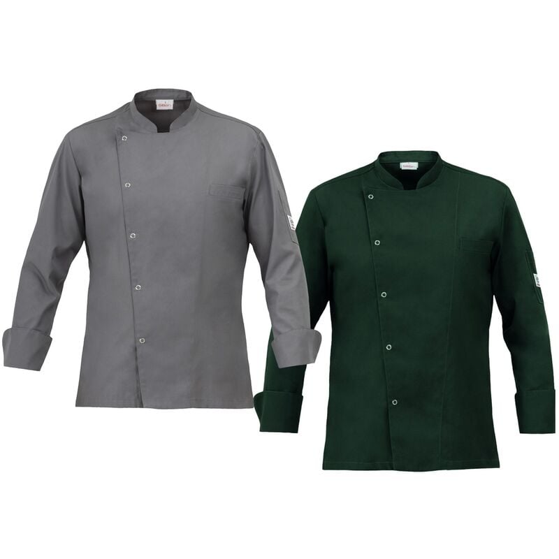Cristian Veste de chef - xxxl - Grau - Giblor's