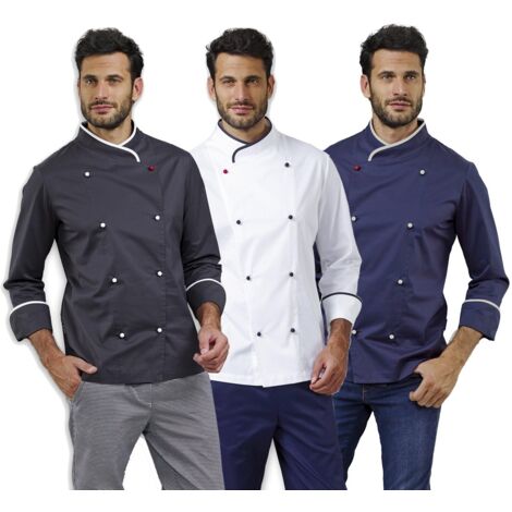 Giacca da cuoco Siggi Floyd - XL - Blu