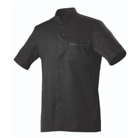 Giacca da cuoco uomo maniche corte ROBUR DUNES MC Nero M