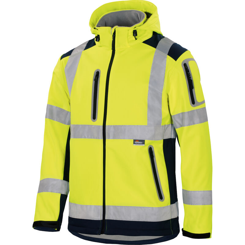 Giacca da lavoro a contrasto - giacca softshell