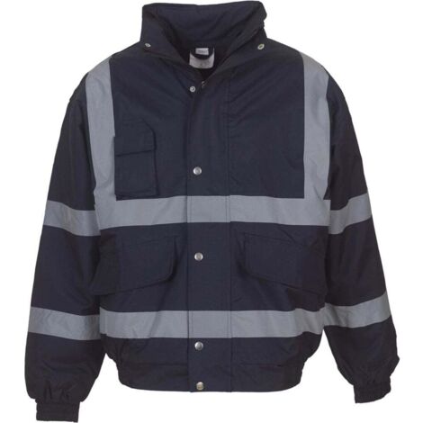Giacca da lavoro alta visibilità Yoko GO/RT 3279 Blu navy XL