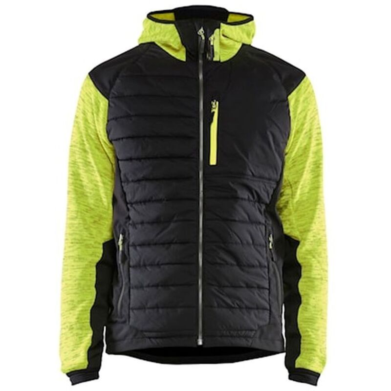 Veste de travail hybride avec rembourrage thermo Blaklader Jaune / Noir xs