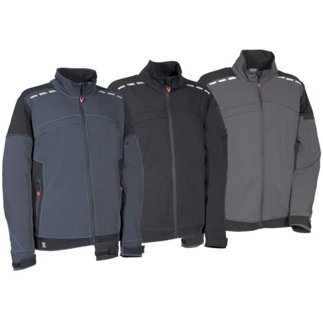 Giacca da lavoro Cofra Javre Shellwear - 48 (EU) - Antracite