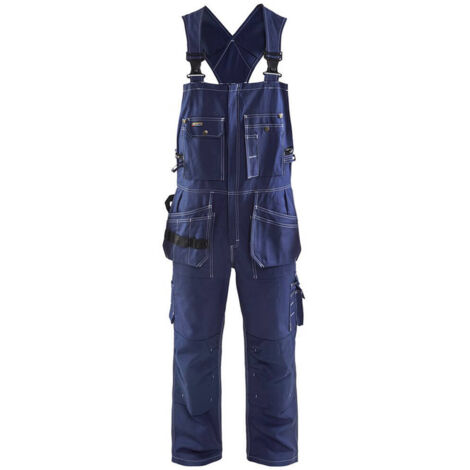 Giacca da lavoro con bretelle 2600 - Navy 44