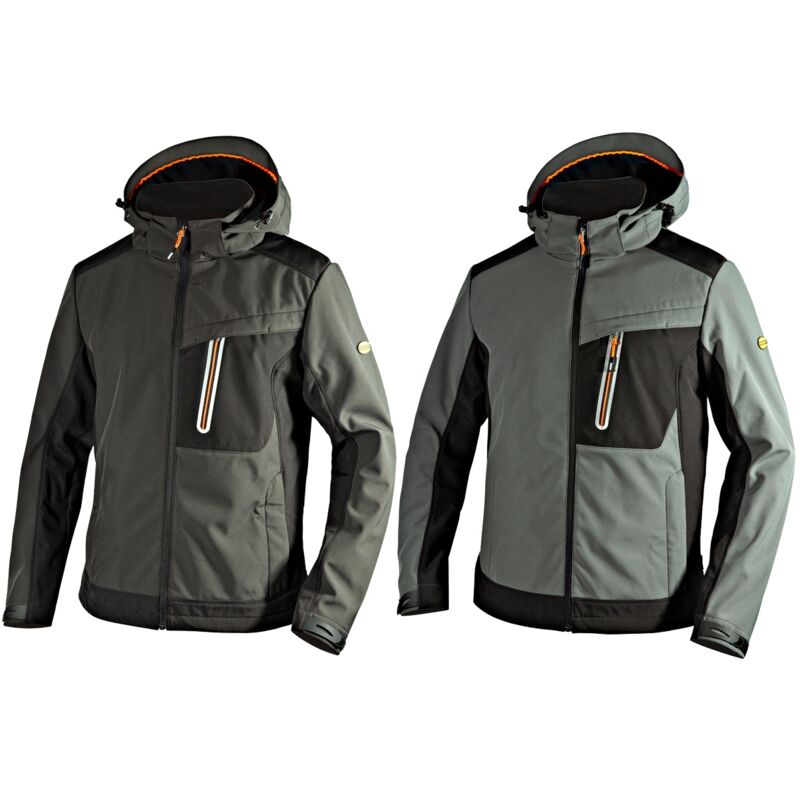 Veste de travail Diadora Tech Carbon Softshell - xl - Gris