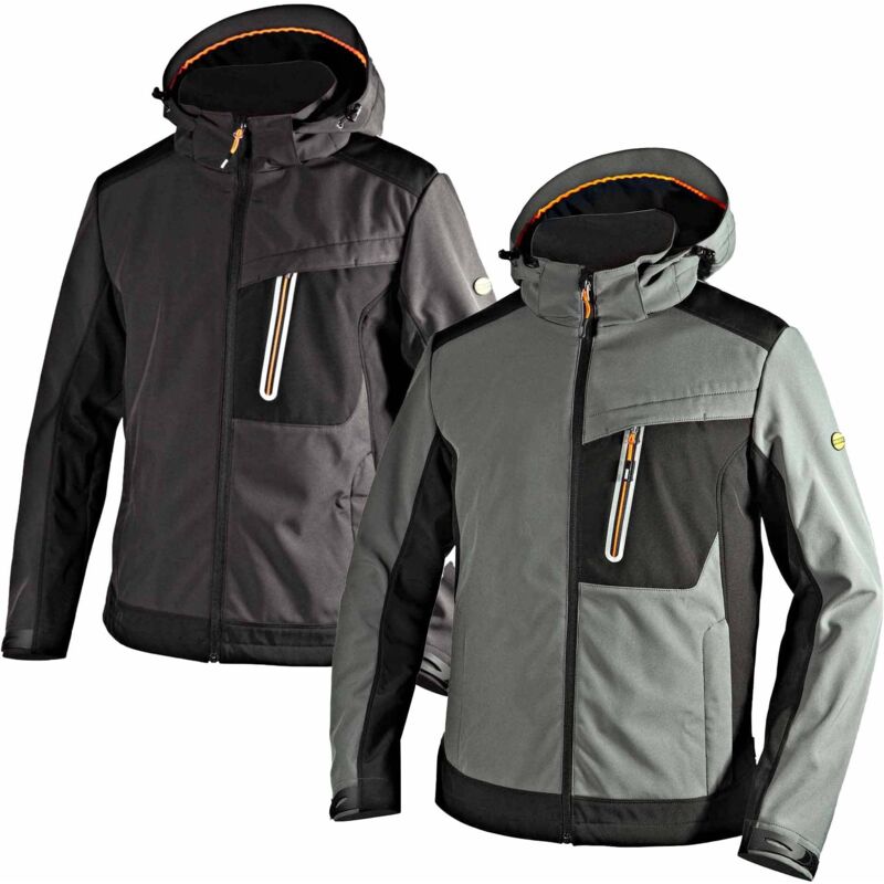 Veste de travail Diadora Tech Carbon Softshell - l - Gris