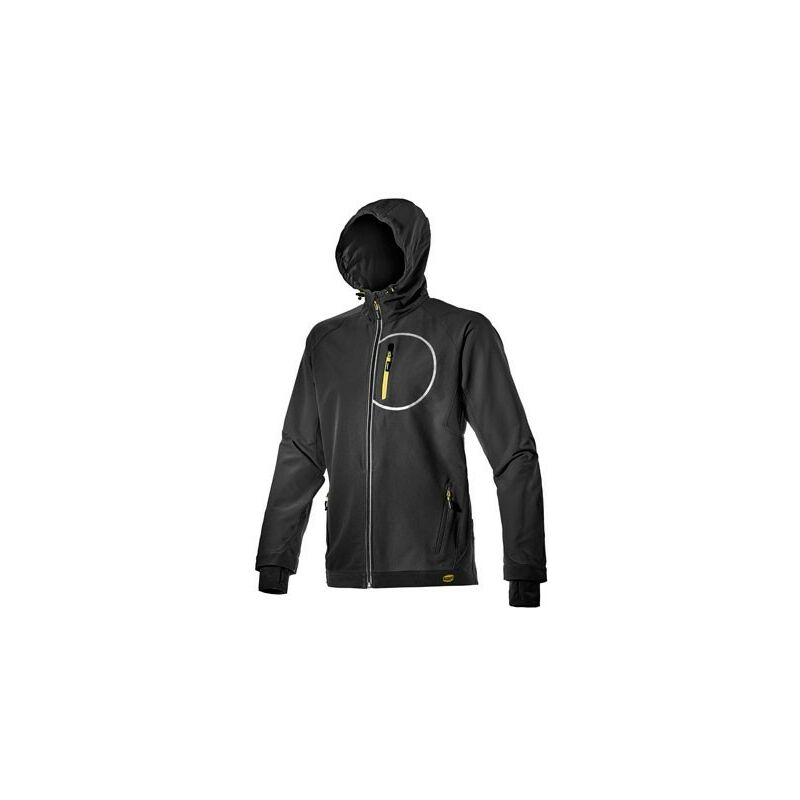 Image of Giacca Giubbotto da lavoro Diadora Jacket Trail Nero - 702.170692 - size XXL