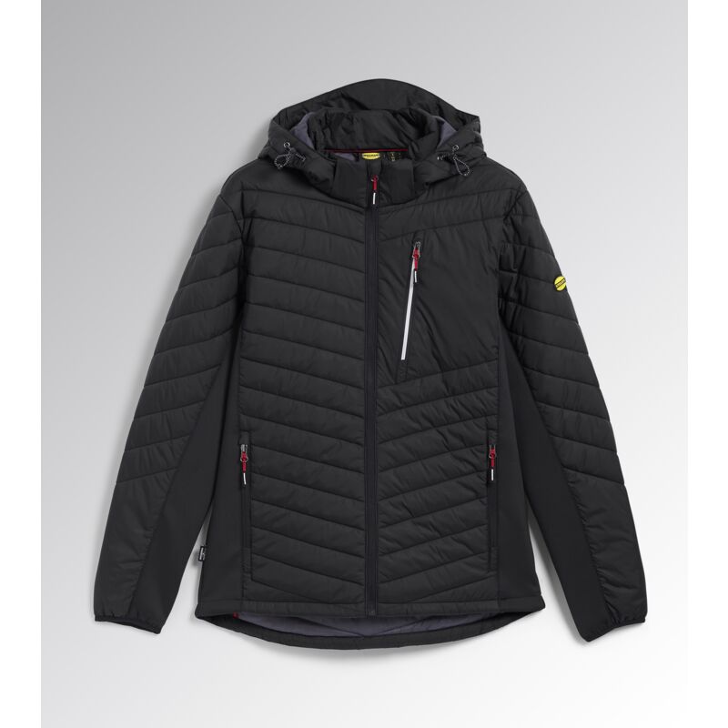 Image of Utility giacca da lavoro padded jacket oslo colore nero taglia m - Diadora