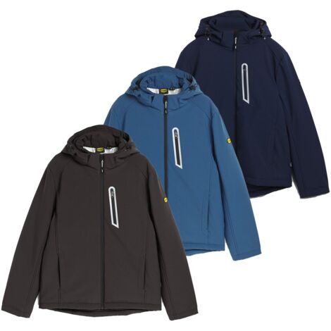 Giacca da lavoro Diadora Utility Padded Softshell Sail - M - Grigio
