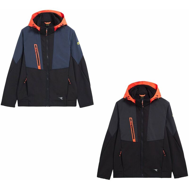 Image of Giacca softshell da lavoro Diadora Utility Softshell Hybrid - m - Nero - Nero