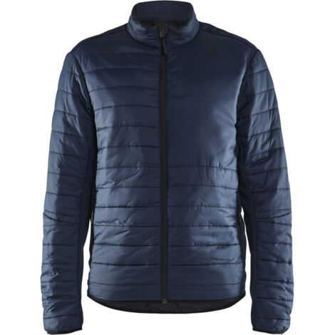 Giacca da lavoro imbottita foderata 4710 - Blu navy S