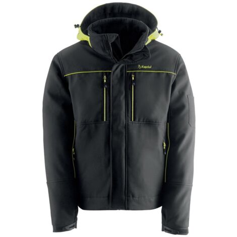 Giacca da lavoro imbottita Kapriol Dynamic softshell - XL - Nero