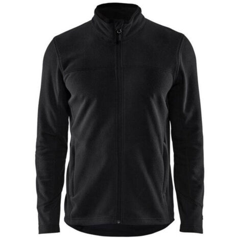 Giacca da lavoro in micropile 4895 - Nero L