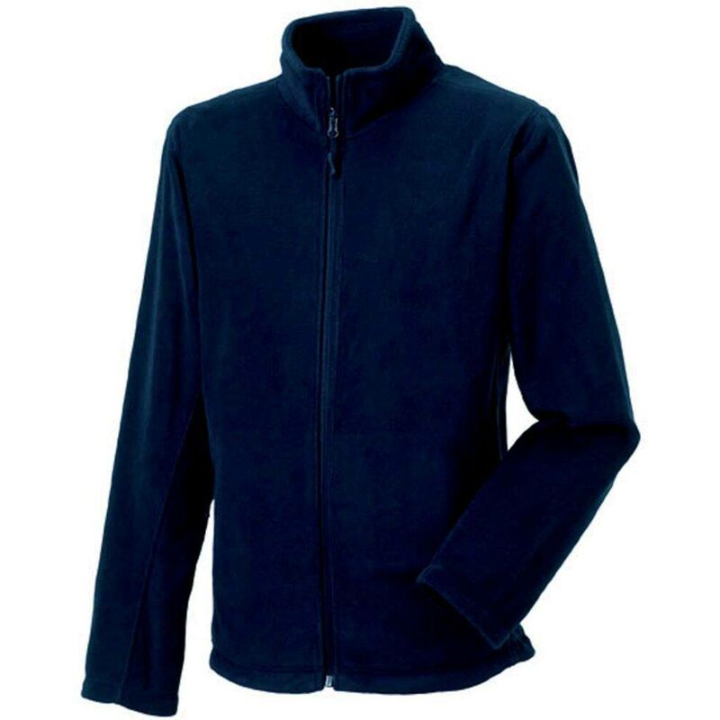 Image of Giacca da lavoro in pile con zip Russell Blu navy l - Blu navy