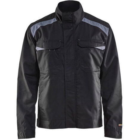 Giacca da lavoro industriale 4054 - Nero/Grigio chiaro 4XL