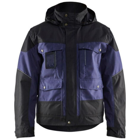 Giacca da lavoro invernale 4886 - Blu navy/Nero XXL